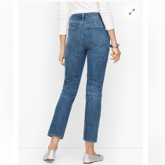 Talbots Flawless High Waist Modern Ankle Sz 10 Petite - Picture 4 of 7